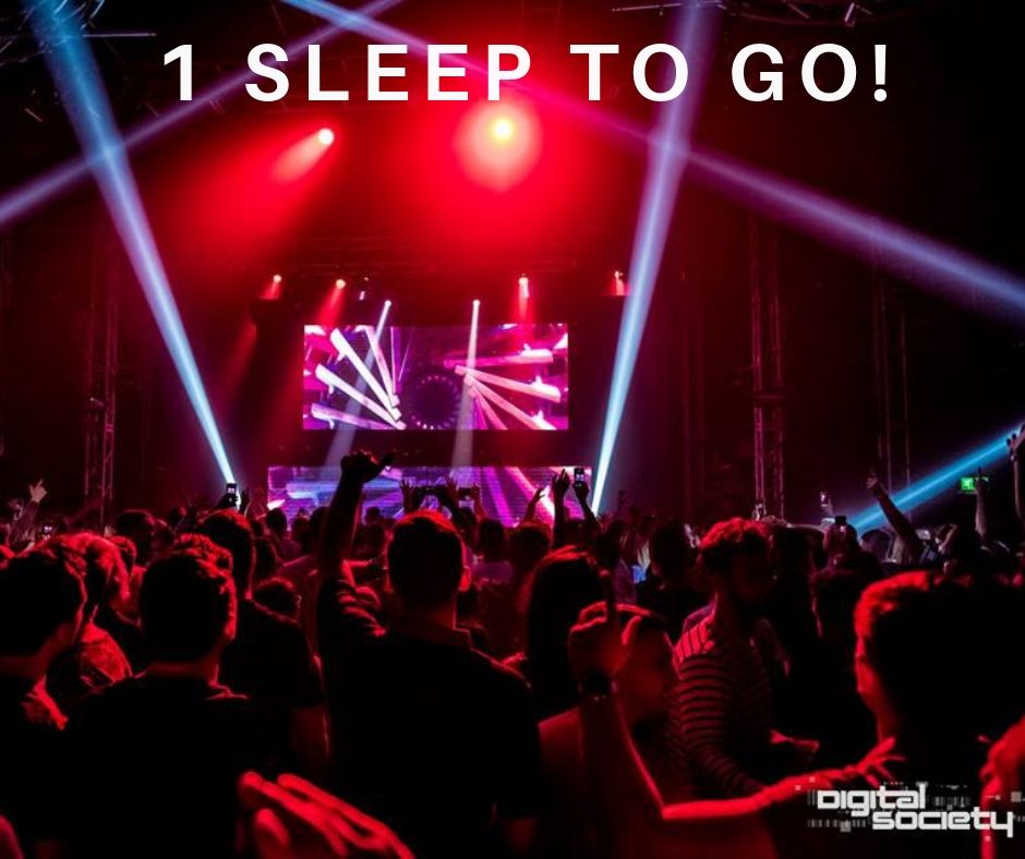 1 sleep to go! Tomorrow is THE day 🙌🎉 We can't wait to see you all there! 😁 TICKETS: bit.ly/2weJ4wr