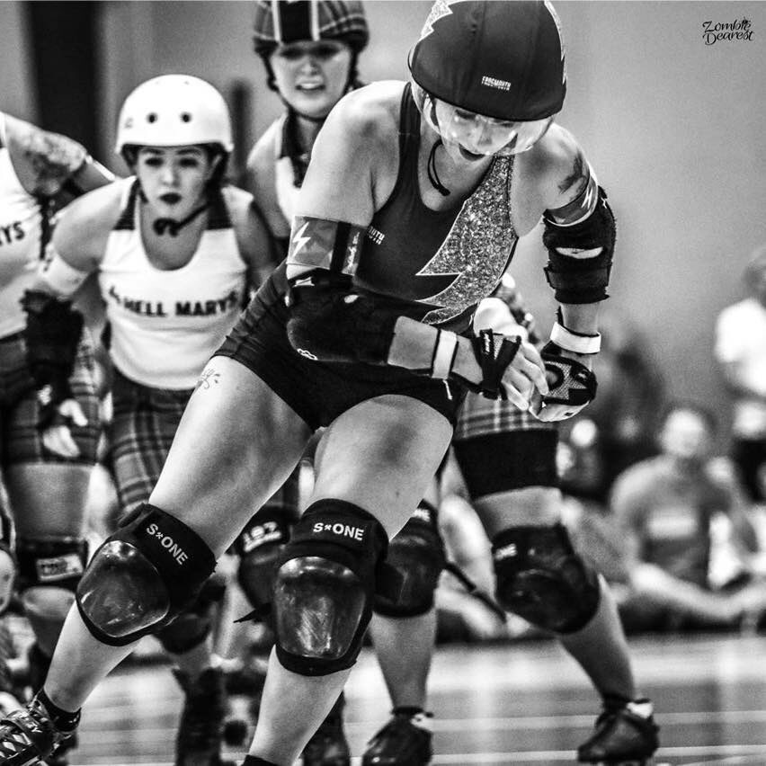 alison__joseph's tweet photo. Game day! (Only 2 home games left before I retire) #txrg #hustlers #rollerderby 📸 Michelle Hale https://t.co/ir8IQxNiKd