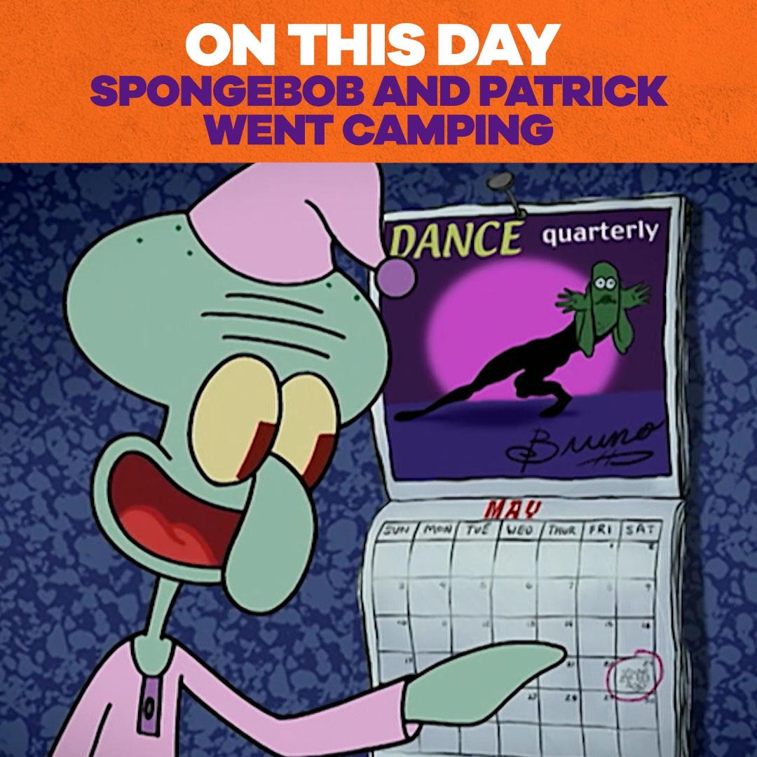 Spongebob On Twitter Spongebob Camping Tip 7 Bring - 
