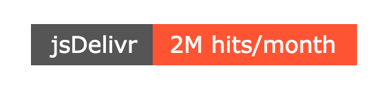 amdsouza92's tweet photo. My project ng-youtube-embed had 2M hits at @jsDelivr CDN in the last month. It has almost doubled since March! 📈😮 https://t.co/xvWnn6sDNk #OpenSource #JavaScript #AngularJS #ngyoutubeembed #jsdelivr #cdn #WebDevelopment https://t.co/iAHKeQPdKP