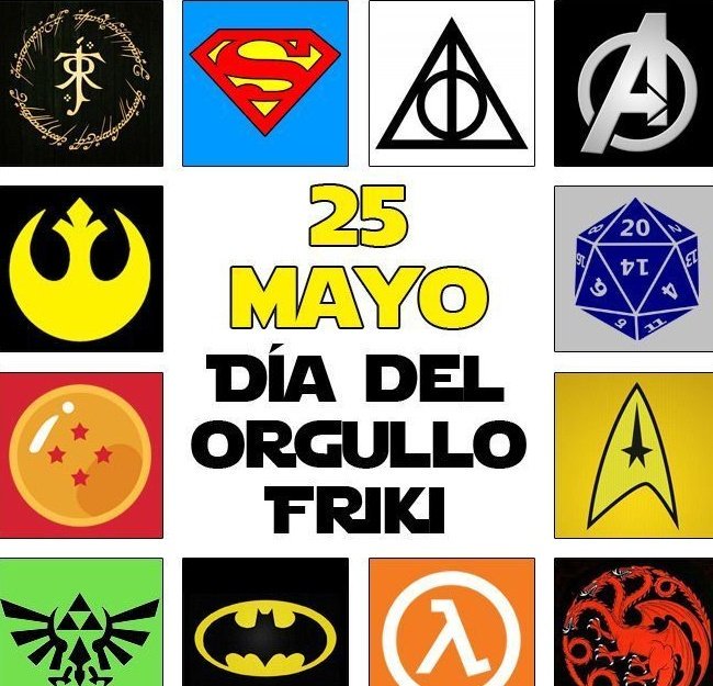 kavineria's tweet photo. 🎮🎭🎨▪️SER FRIKI▪️🎬📖📷

             🖖 [ABRO HILO] 🖖
                   #OrgulloFriki https://t.co/fIE5oMIMxh