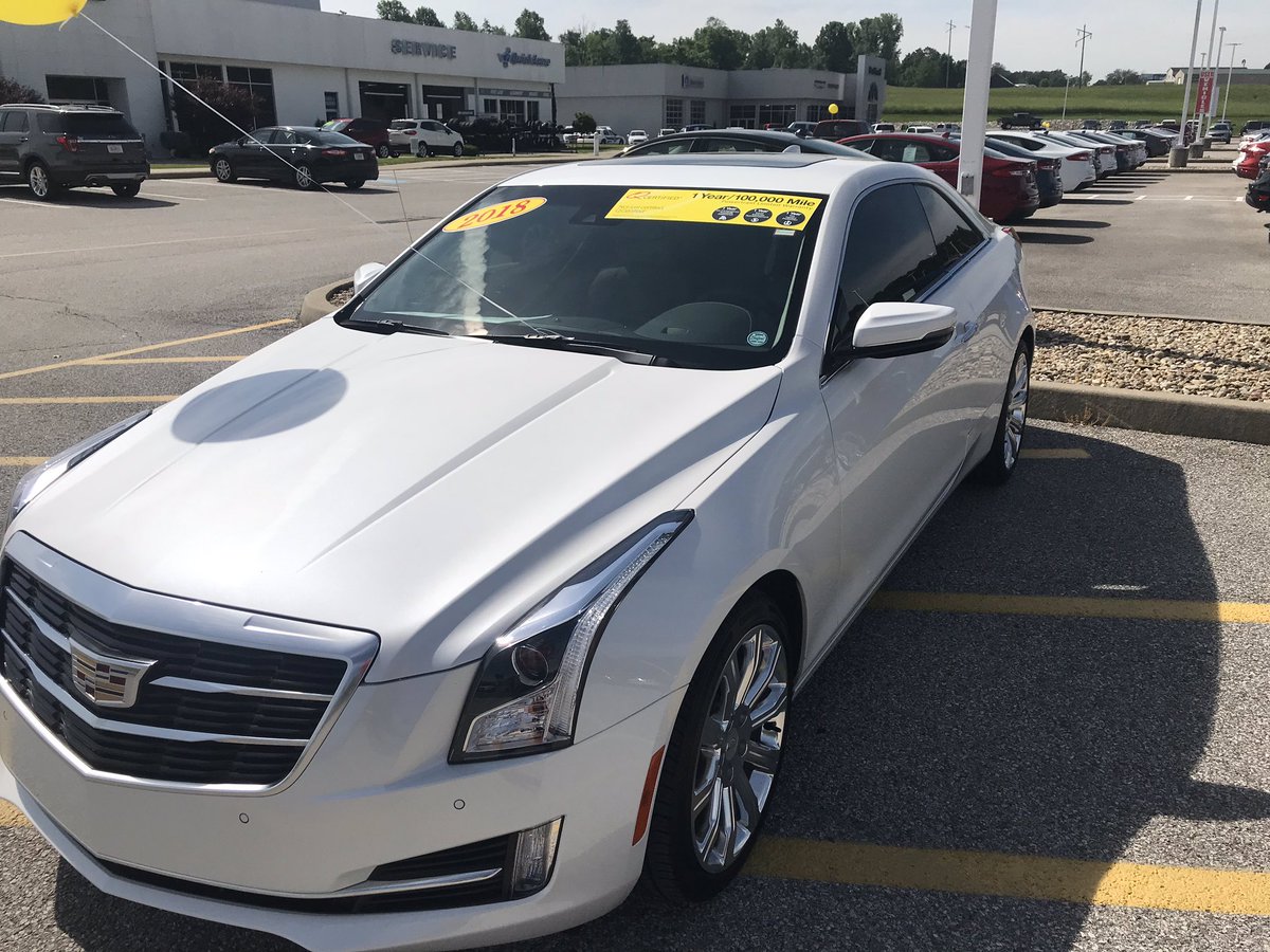 Check out this gorgeous 2018 Cadillac ATS with only 10k miles! Navigation, sunroof, leather and more. One owner and clean Car Fax. $35,000. Visit Bedford Ford Lincoln or drivebedford.com for more details