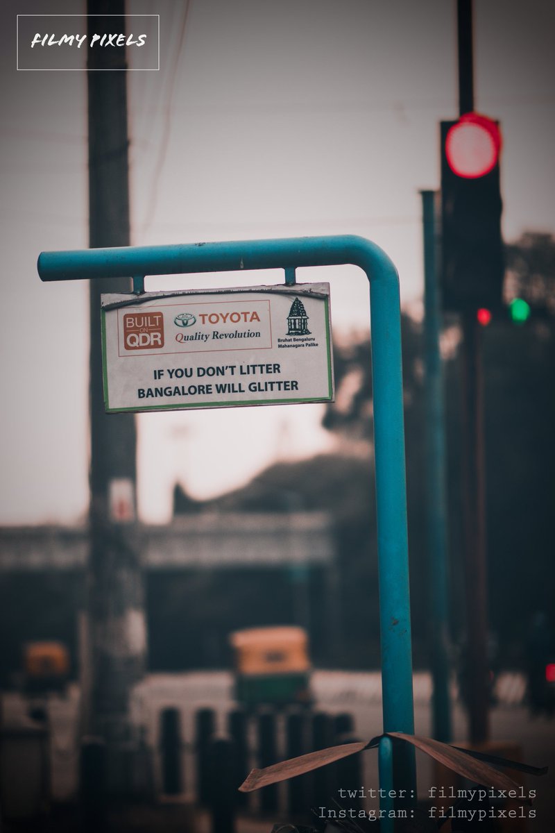 FilmyPixels's tweet photo. "Message of the day by Toyota" #streetphotography #streetview #streetstyle #Traffic #trafficsignal #PhotoOfTheWeek #photographylovers #photograghy #photographer #photo #photoshoot #Toyota #message #ThoughtOfTheDay #Bangalore #bangalore https://t.co/zu7oWua7vi