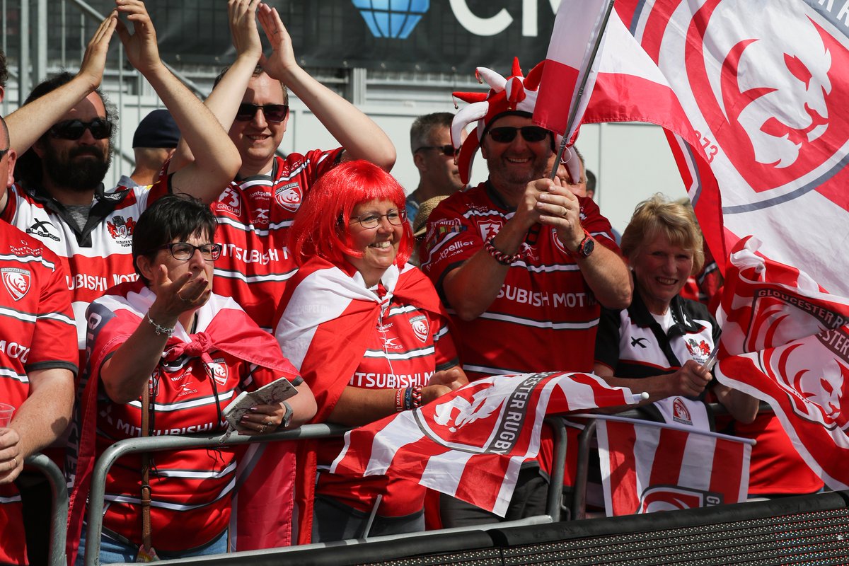 gloucesterrugby's tweet photo. Rocking up over 100 miles and outnumbering the home support.

You're a different gravy #glawsfamily https://t.co/eOdxUcLmlw