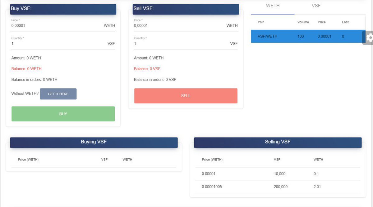 VeriSafeProject's tweet photo. Who’s ready to get on #VeriDex and do some trading! Testnet imminent. Utilizing @0xProject #0Xprotocol to bring a quality #DEX experience to all traders. 👍 

$VSF $ZRX $BTC $LTC $ETH $BNB $TRX $XRP $OWT $SNTVT $HYDRO $RPD #crypto #blockchain #altcoins #cryptotwitter. https://t.co/TIWIqU0p1E