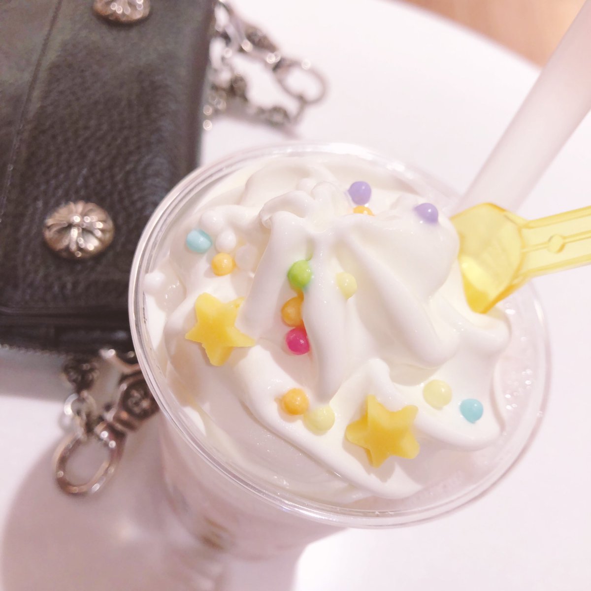 toromehearts's tweet photo. たぴりました（⭐️ν🌟）
#新宿伊勢丹
#たぴる
#タピラー
#ソフトクリームが滑らか
#ようです https://t.co/kwjPmEGzNo