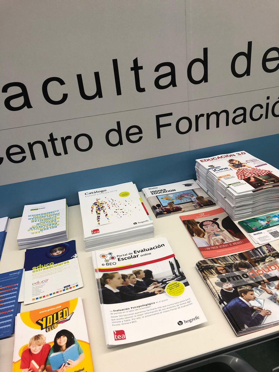 TEAEdiciones's tweet photo. Contentos de estar hoy en la “I Jornadas #eComplutech: Tecnologías al servicio de una mejor formación” organizada por la @unicomplutense , un placer aprender junto a otros profesionales de la educación @educamadrid @educacion3_0 @TheEduDistrict #innovacioneducativa https://t.co/m4qKZ8f9oh