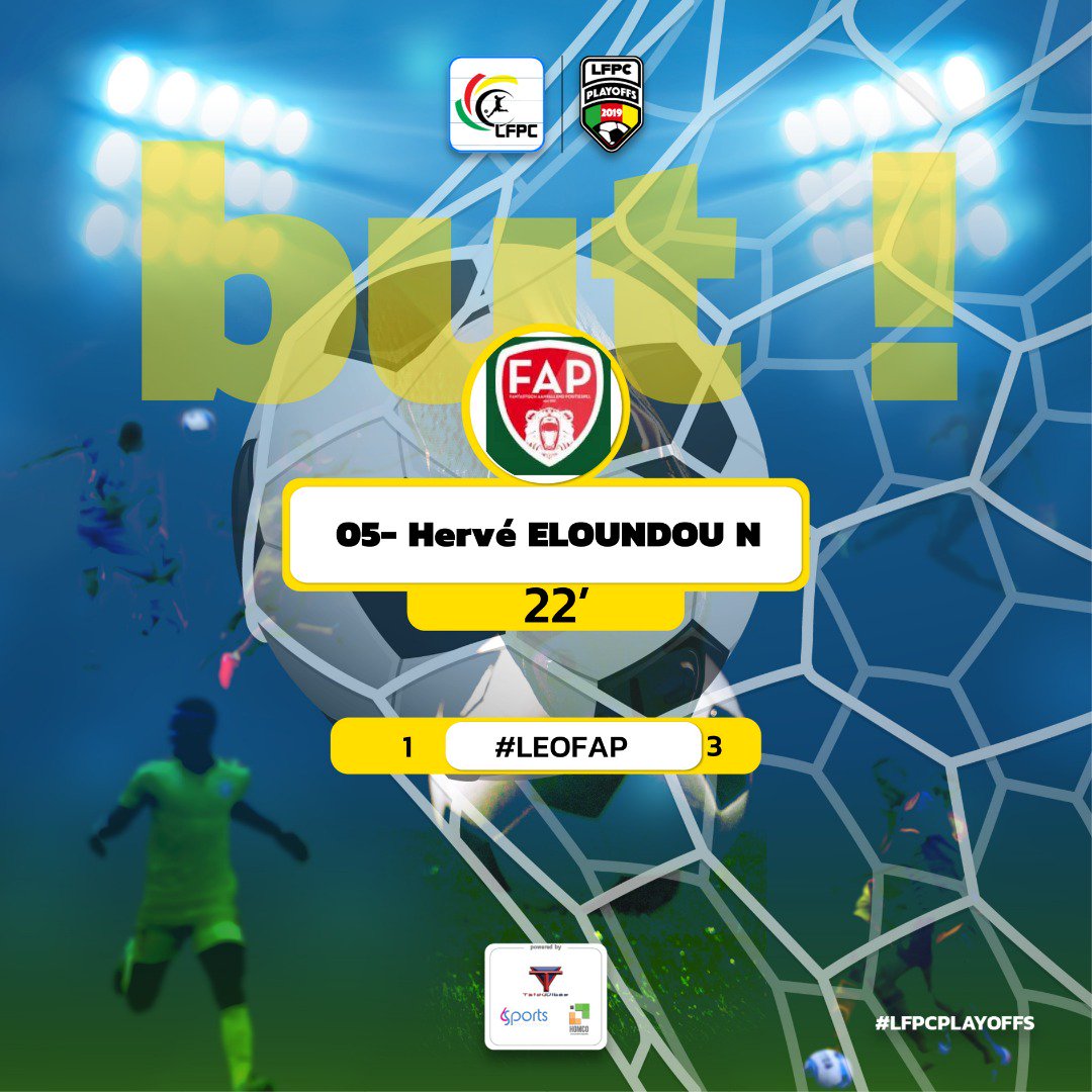 KamerfootTeam's tweet photo. #LFPC
#LFPCplayoffs
#L2TOP
#LEOFAP
Léopard vs FAP
Les buteurs !!! ⚽🥅
@lfpc_fr https://t.co/WSV07agMOB