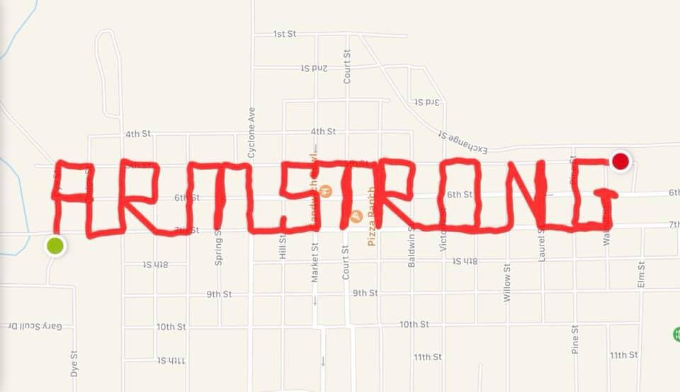 humanetchsketch's tweet photo. Hey @AshlandNE I’m coming that way to sketch in your town this afternoon. This will be my 37th different location &amp; 5th different Nebraska town!  i will be sketching something I have never done before. 
#humanetchasketch
#runforarmstrong
#questto800names
#childhoodcancerawareness https://t.co/CZvlkeTMUW