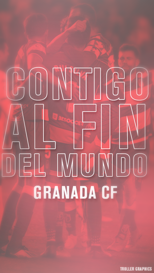 ElTrollerWTF's tweet photo. 📱FONDO DE PANTALLA PARA MÓVIL 📱
🖌️ Design by: @ElTrollerWTF 🖌️
🔁 RETWEET🔁 💟 FAV 💟
⚠️ Si quieres usarlo escríbeme un MD y lo paso en buena calidad ⚠️
#ContigoAlFinDelMundo #EternaLucha #PasitoAPasito #GranadaCF 
@GranadaCdeF @G19_GranadaCF @Grada1931GCF  @LaHorizontalGCF https://t.co/sSjbHkdsOh