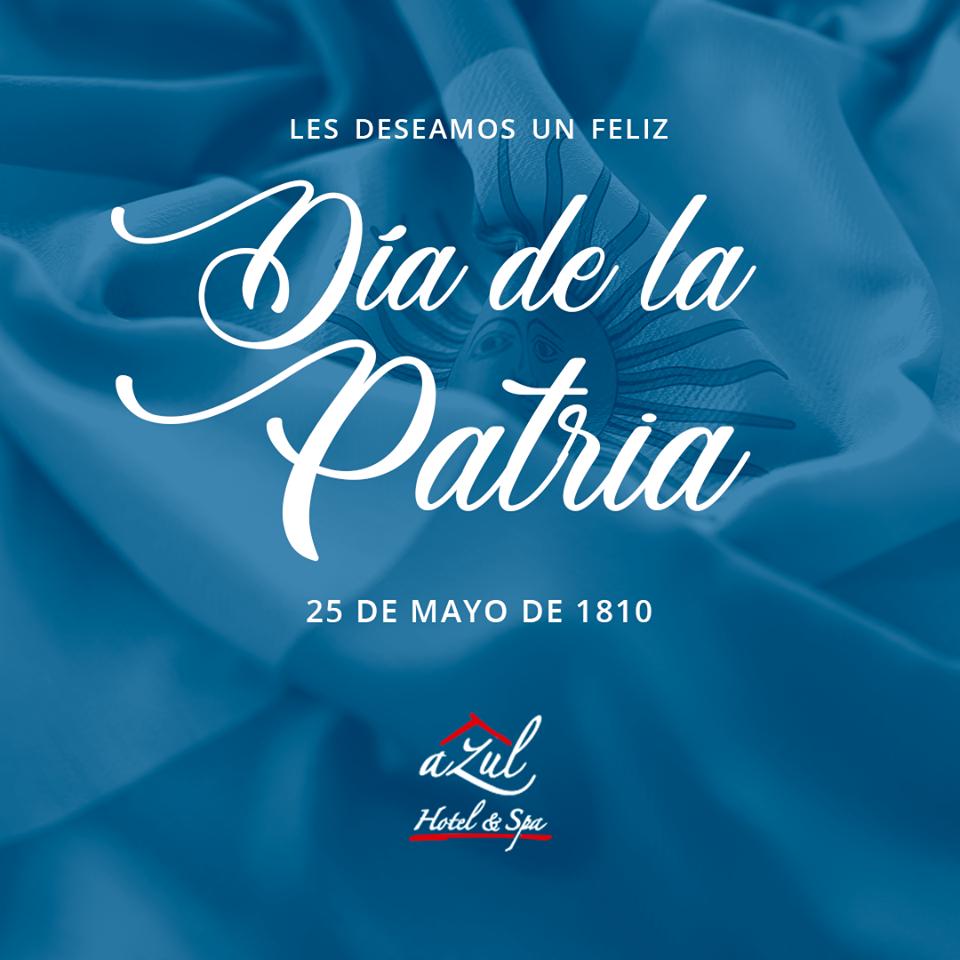 HotelAzulObera's tweet photo. 🇦🇷En esta fecha tan importante para nuestra Nación, les deseamos que disfruten del feriado orgullosos de pertenecer a esta patria tan grande y llena de gente hermosa.

#25DeMayo #DíaDeLaPatria #RevoluciónDeMayo #HotelAzul #VivaLaPatria https://t.co/znySCO8FaW