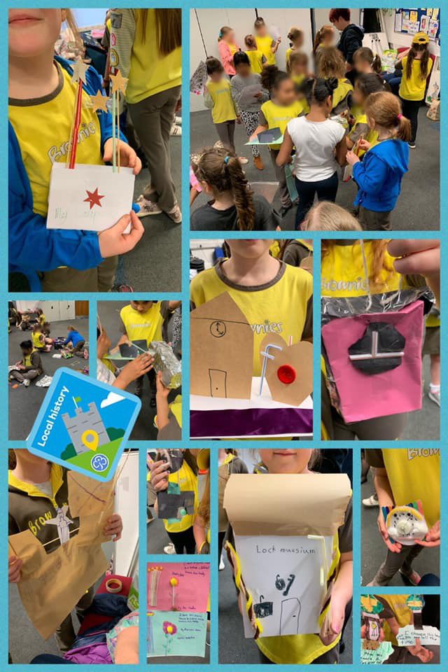 8thWillenhall's tweet photo. Brownies started their local history badge by looking at our local landmarks, then creating some of our own #localhistory @WillenhallAyWe #willenhall #girlguiding #brownieguides https://t.co/ZFJpr4lQ8U
