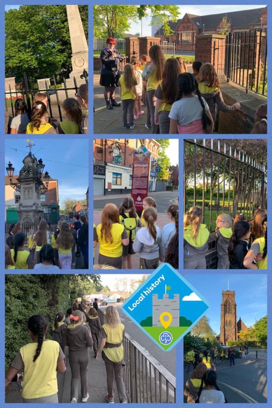 8thWillenhall's tweet photo. Brownies started their local history badge by looking at our local landmarks, then creating some of our own #localhistory @WillenhallAyWe #willenhall #girlguiding #brownieguides https://t.co/ZFJpr4lQ8U