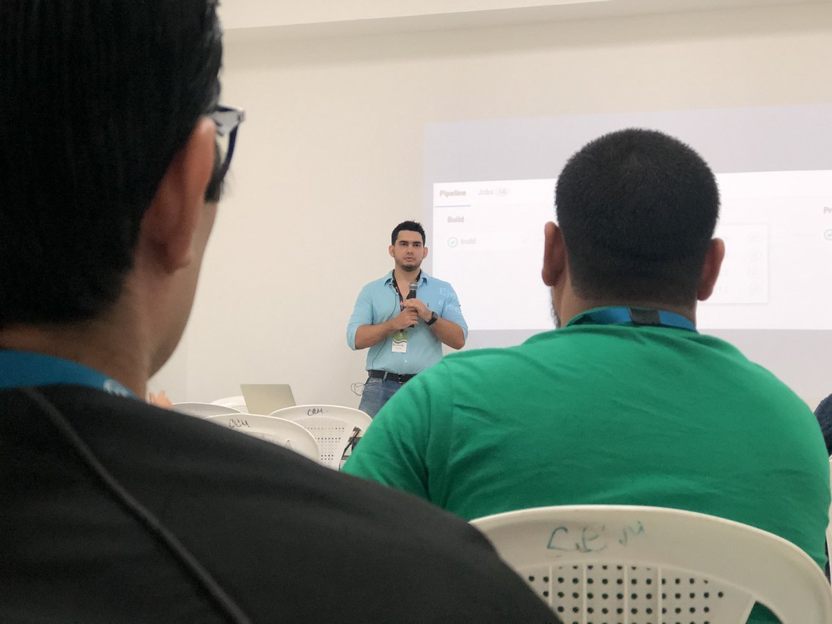WordCampNic's tweet photo. Integración y entrega continua  (CI/CD) @mdelaossa de @gitlab.

¡Agradecemos infinitamemte a @gitlab! Por ser siempre PRO en sus charlas del #WCMGA2019 https://t.co/44cwOuvvA2