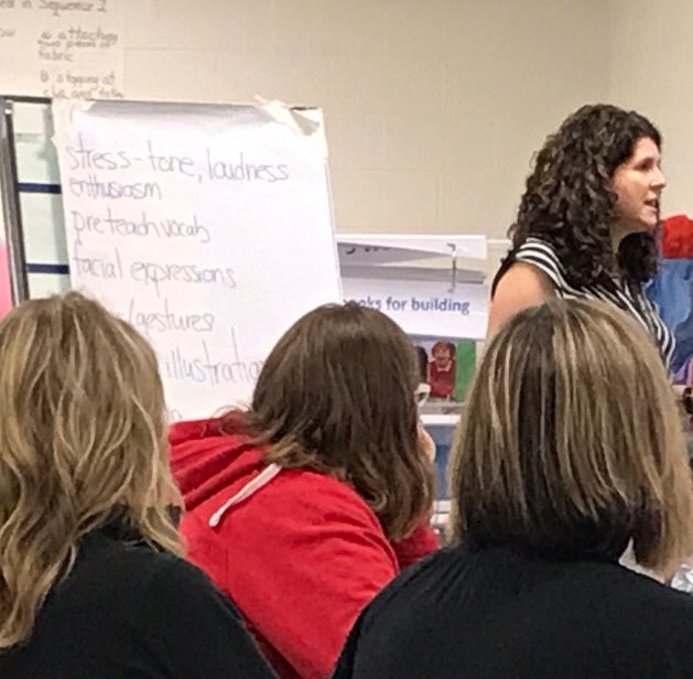 UGDSB_CLS's tweet photo. Celebrating May is #speechandhearing month with a Saturday workshop ⁦@EloraPSGryphons⁩. We’re talking about #vocabulary instruction and #readalouds in the primary classroom! Talk to ⁦@ugdsb⁩ SLP to learn more. #speechawareness #UGLiteracy https://t.co/dN94z5iDDF