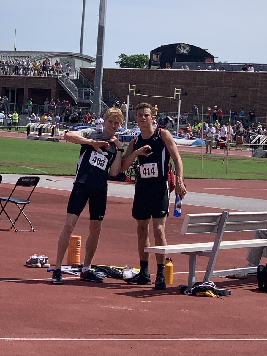 CentraliaTF's tweet photo. Boys starting the day at Class 3 State on the right foot. @peytonadavis 1st in HJ and Liam Hill 2nd place. #leaveyourmark #18pts https://t.co/jKbJAAigSV