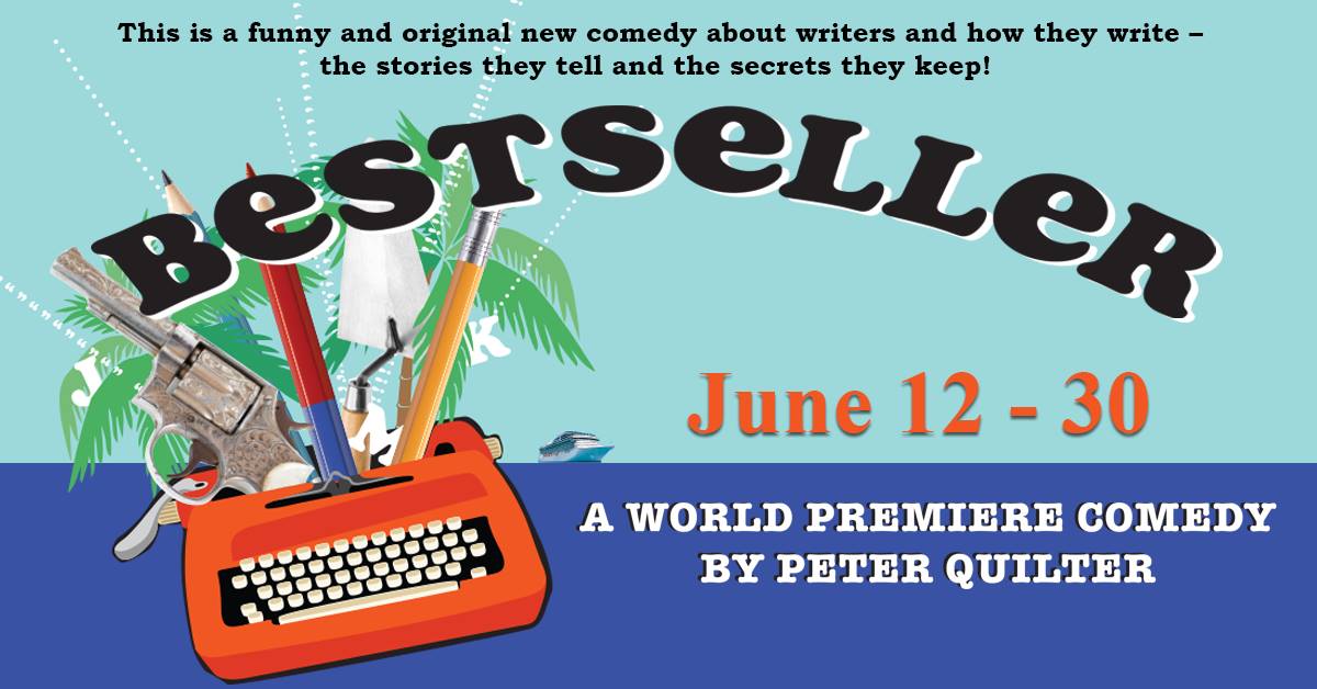 Get your tickets early!!!  <a href="/ICTLongBeach/">ICT Long Beach</a> "Bestseller" open June 12th here at the Beverly O'Neill Theater! This is a funny and original new comedy about writers and how they write – the stories they tell and the secrets they keep. bit.ly/2GKPARm