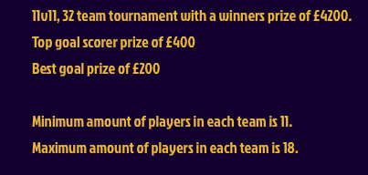 Have a look at some of the prizes that can be won by you and your team. Do you have what it takes to win @DFLOfficial_ first ever upcoming tournament? A Pro Clubs tournament to cement your legacy!