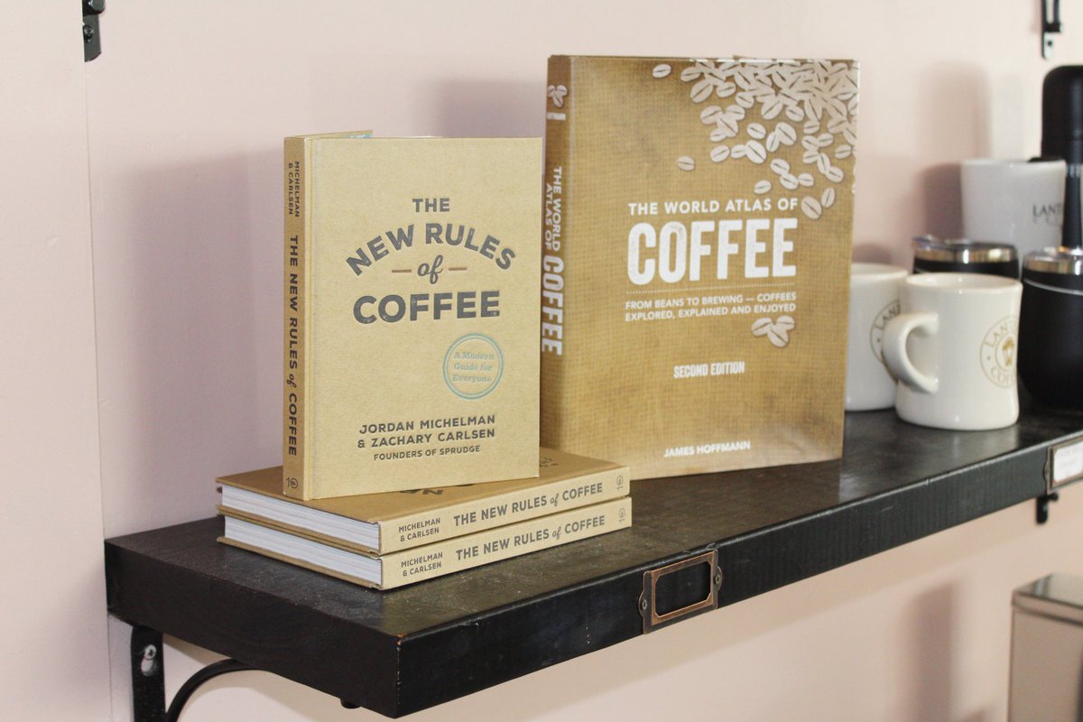 Curl up with coffee and a good book... about coffee! Just a heads up, we’re closing at 8pm today and Sunday. Memorial Day hours 8am-4pm. 📕☕️