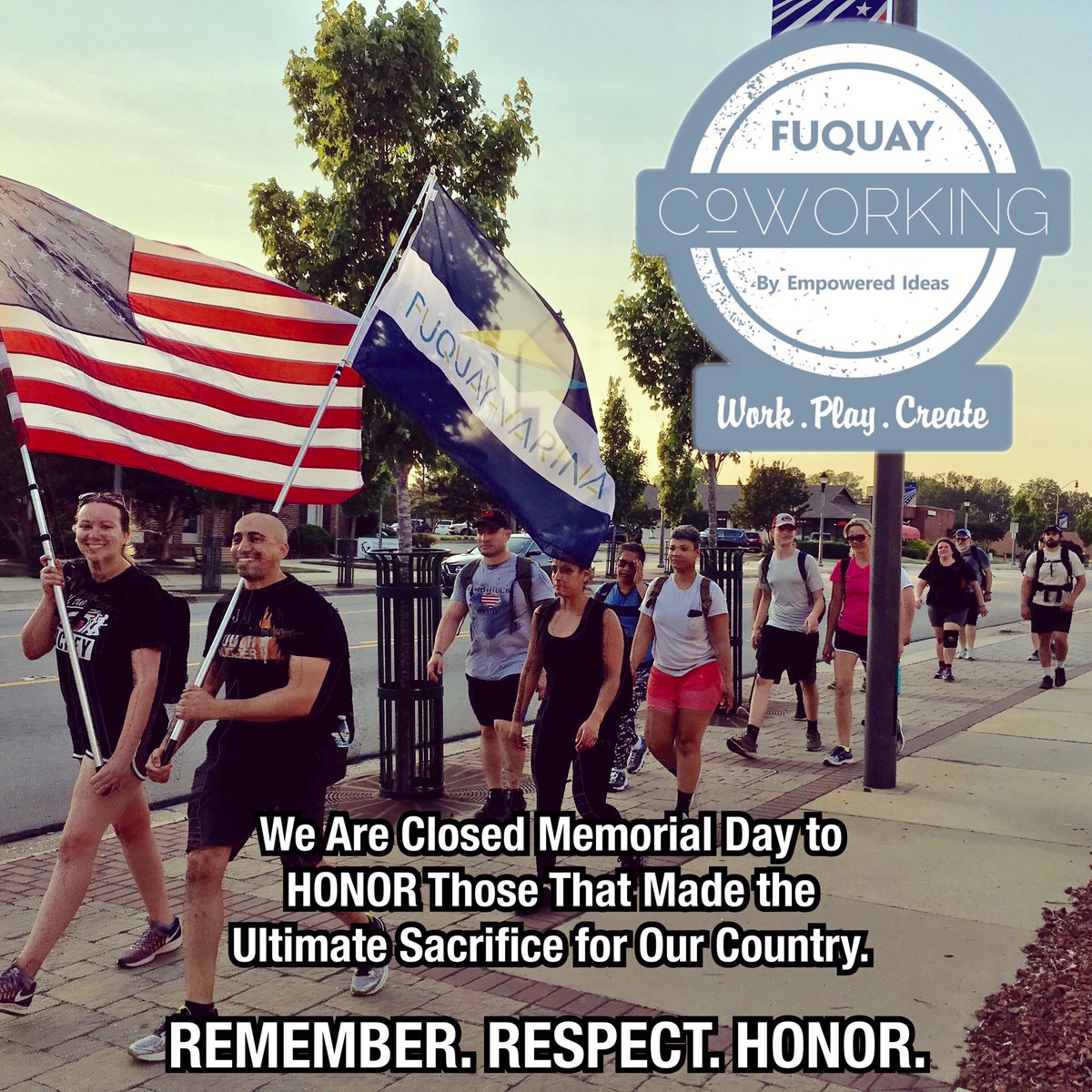 We are closed Memorial Day to HONOR those that made the ultimate sacrifice for our country... Remember. Respect. Honor. 

#NeverForget