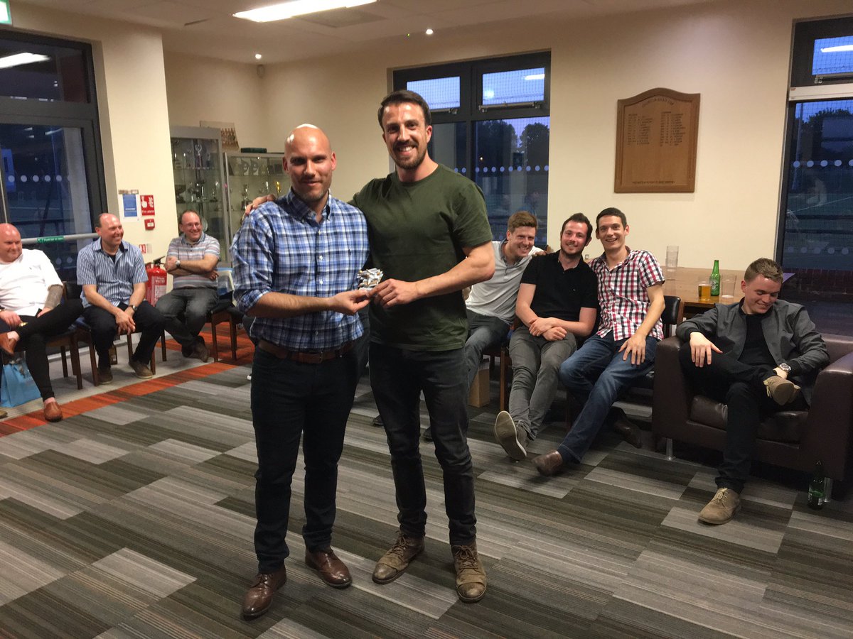 And our skippers Player of the Season award goes to Sam Gregory 👏