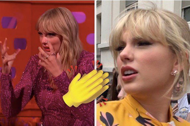 iHeartDesignsUK's tweet photo. I'm Obsessed With Taylor Swift Declining To Answer This Super Annoying Question https://t.co/6lMLfjG4Vu