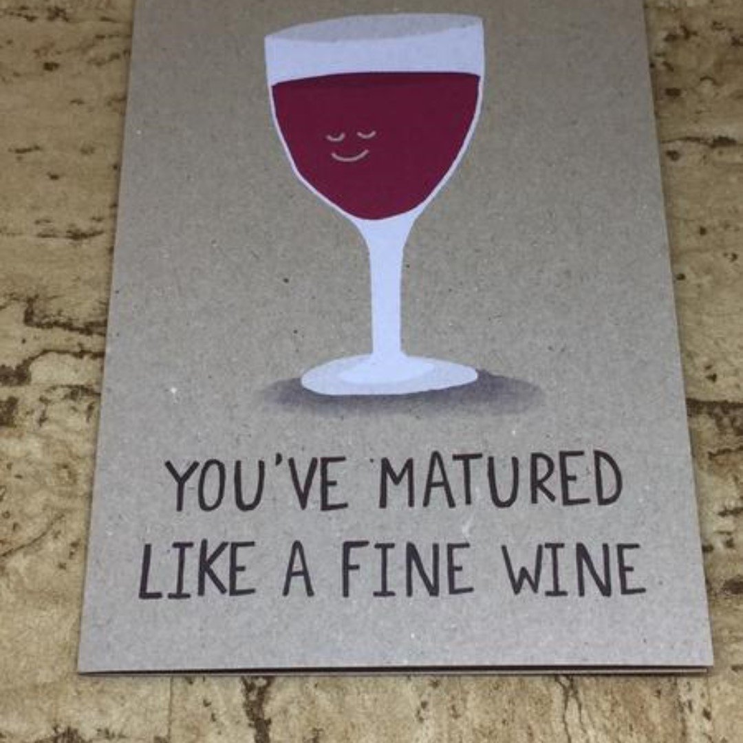 TheCleverBadger's tweet photo. know anyone who is definitely getting better with age? We have the perfect birthday card for them...
https://t.co/43mZBuAdrZ 
#brithdaycards #finewine #oldbutgood #thecleverbadger https://t.co/xNh4S5qEzE