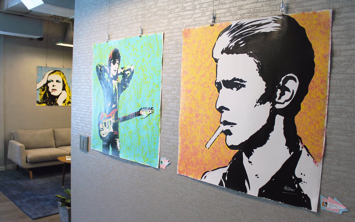 mrbabes's tweet photo. Sneak Peek!!!

"BOWIE-to-BOWIE: An Exhibition Of Sound &amp; Vision"

Opening Reception: June 1st, 2019, 7-10pm (by invitation only)
Exhibition: June 2nd-30th, 2019 (by appointment only)

Invitations, Appointments, &amp; Information:
808-284-9298
mrbabes@gmail.com
https://t.co/chRhDy5tzN https://t.co/4SRQv4Lria