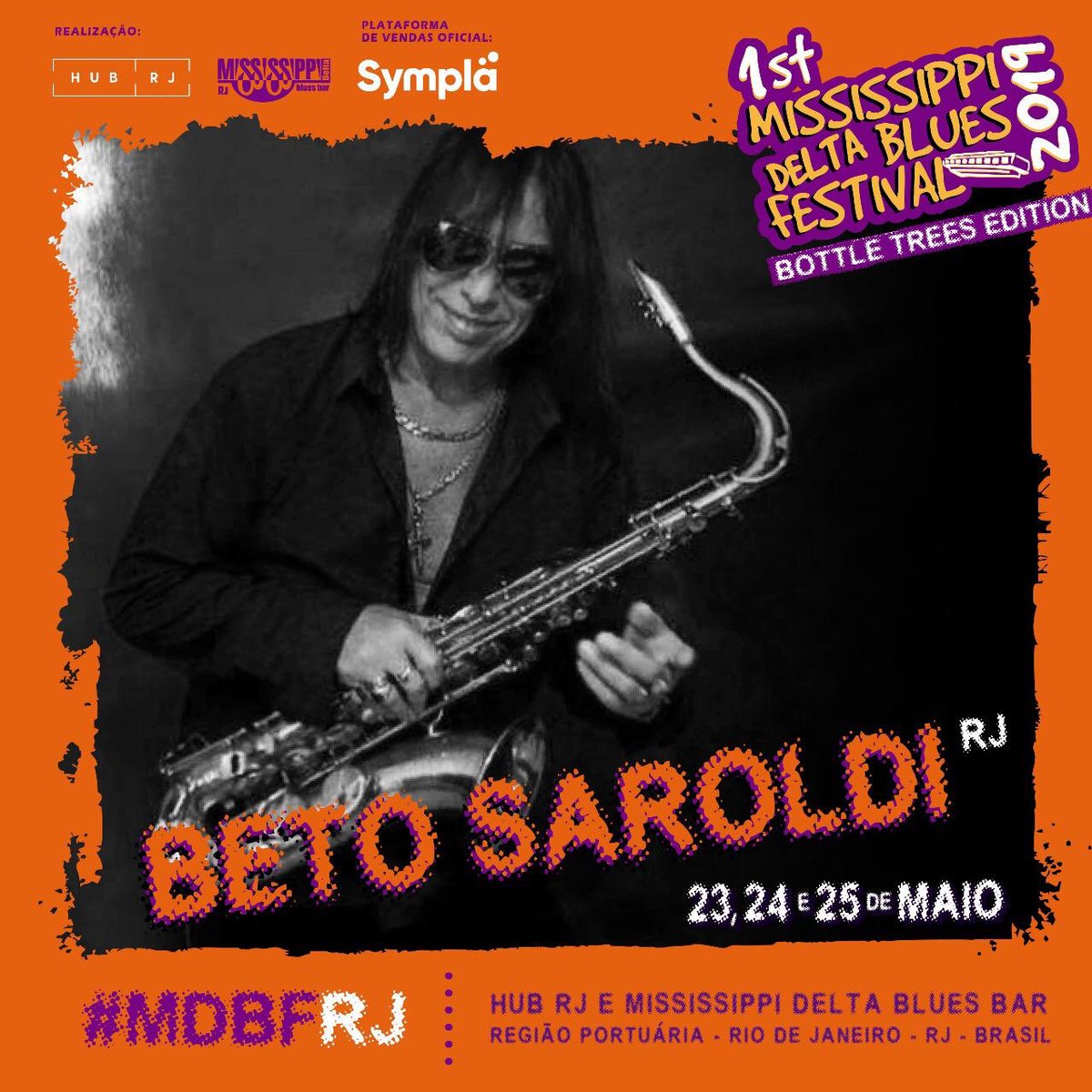 BetoSaroldi's tweet photo. #hoje !!!
Às 22:20h subo ao palco do @mdbfrj e prometo fazer um Show com muita energia e grandes Hits!
Um orgulho para minha Cidade, receber um Festival de tão alto nível!
Vai ser uma noite linda e espero vocês!!!
#BetoSaroldi
 #saxophone #blues #festival #riodejaneiro #hubrj https://t.co/SJ1nQeTamP