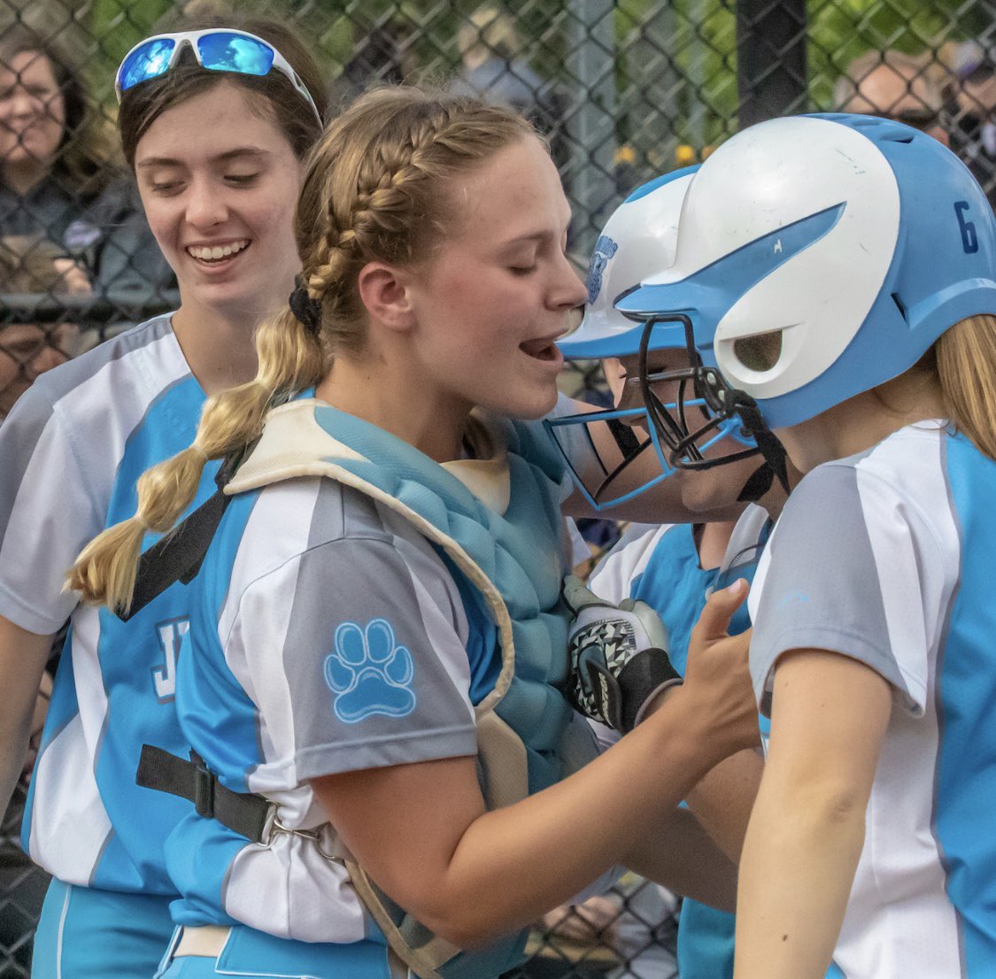 cynbadd84's tweet photo. Taking down the top seed in the Section Softball playoffs be like ... Way to play @jeffjaguars! Keep it going! #roadtostate More photos: https://t.co/VxN2NPVVyp https://t.co/jlexyLC1gZ