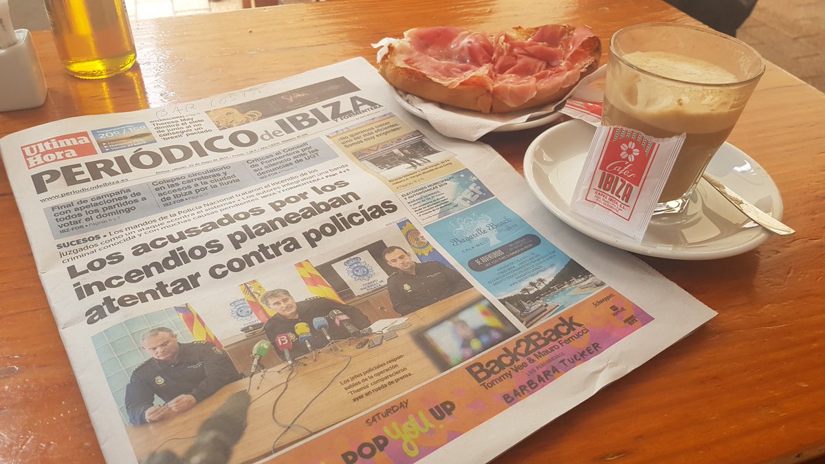 pacosamuperez's tweet photo. Jornada de reflexión #Ibiza
#CanCosta #Talamanca
#saCalma
...to be continued #CopaDelRey https://t.co/xhJmq0dhMd