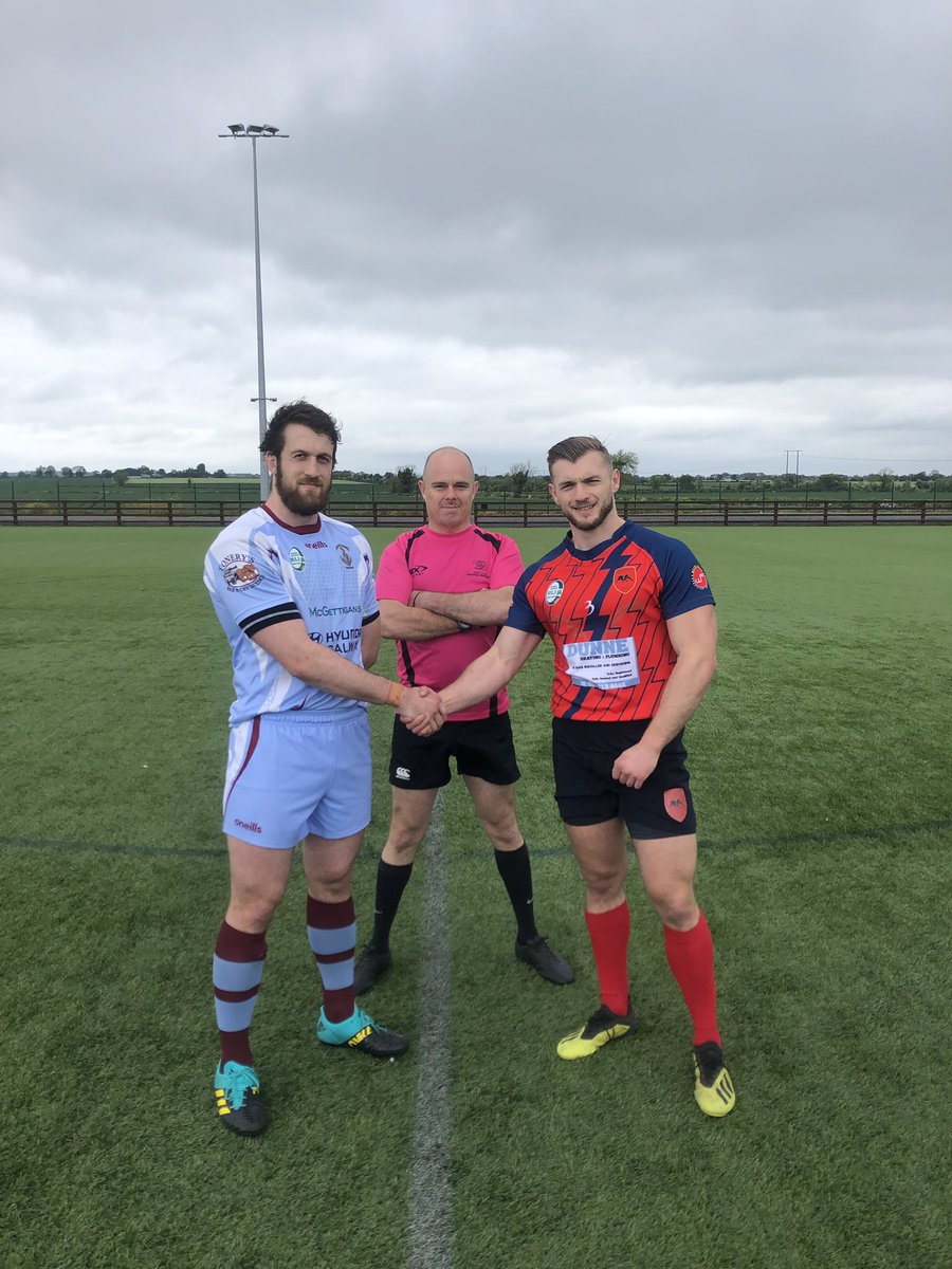 Today’s captains -Matthew twomey Galway -matt connolly Longhorns