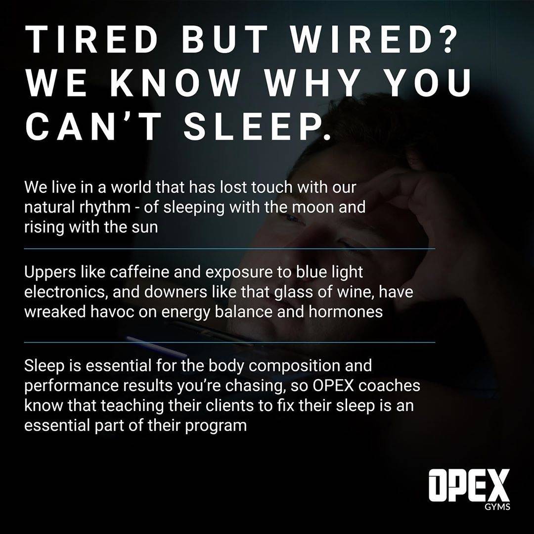 OpexValley's tweet photo. The greatest workout is only as effective as your ability to recover from it, and the most important factor in your recovery is sleep.😴⠀⠀
⠀⠀
_⠀⠀
#opexgyms⠀⠀
#personalizedfitness⁣⠀⠀
#resultsrelationshipsfun⁣⠀⠀
#fitnessdesignedforyou⁣
#opexpascackvalley https://t.co/P2hYB9zQlp