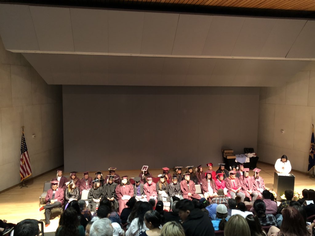 rmjohnson46's tweet photo. Congrats grads! What a nice program at the cultural celebration this morning. #learnbps #demonpride https://t.co/qXYpiZPGxB
