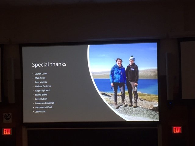 From <a href="/JSEP_GL/">JSEP Greenland</a> high school student to <a href="/dartmouth/">Dartmouth 🌲</a> honors graduate (in 8 days) in environmental studies <a href="/bigsten15/">Alex Stendahl</a> Alex Stendahl chases the ecology of tundra arthropods in Greenland under the caring mentoring of mosquito expert <a href="/leculler/">Dr. Lauren E. Culler</a>. <a href="/NeATundra/">Tundra Arthropods</a> <a href="/EEES_Dartmouth/">EEES Dartmouth</a> <a href="/DartArctic/">Institute of Arctic Studies</a>