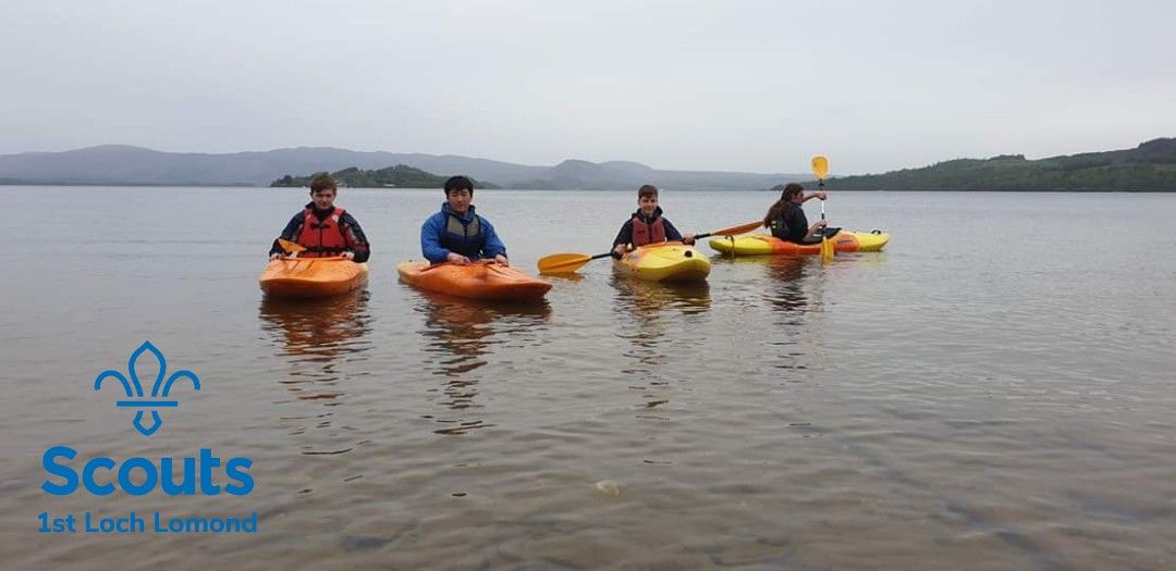 Two of our Explorers were out kayaking on Loch Lomond this morning with Explorers from across the district. 🛶 A little chilly but still great fun! 

Thank you Hilary (DESC-A) &amp; Karen (DESC) for inviting us along! ⚜️

#kayaking #timeonthewater #scotland #scouting #explorers