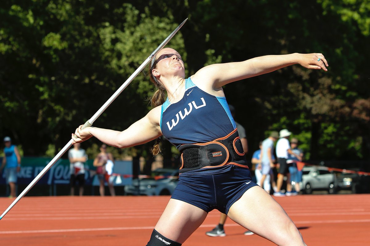 WWUAthletics's tweet photo. T&F | The women's javelin competition is underway at the #D2TF Championships, with three @wwutfxc set to go in the second wave shortly.
π https://t.co/1pqxrt9h7P
π₯ https://t.co/AxYaxQDAFj
#JavU #ThrowViks #GoViks https://t.co/5UMetuq73o