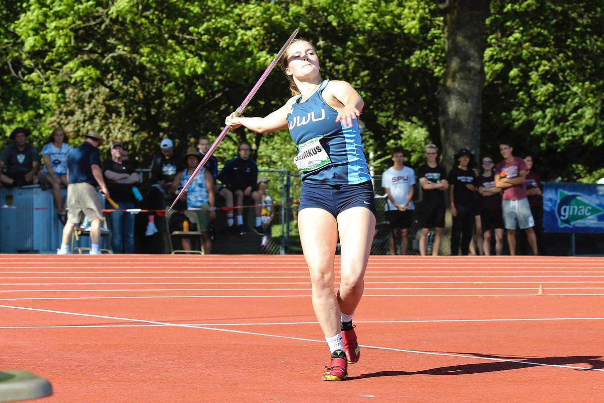 WWUAthletics's tweet photo. T&F | The women's javelin competition is underway at the #D2TF Championships, with three @wwutfxc set to go in the second wave shortly.
π https://t.co/1pqxrt9h7P
π₯ https://t.co/AxYaxQDAFj
#JavU #ThrowViks #GoViks https://t.co/5UMetuq73o