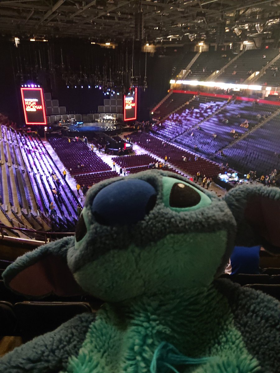 TravelsStitch's tweet photo. Now  seeing @RealHughJackman I think he's Gaston in disguise, I better go rescue Belle from him! https://t.co/Le0NZVo7vX