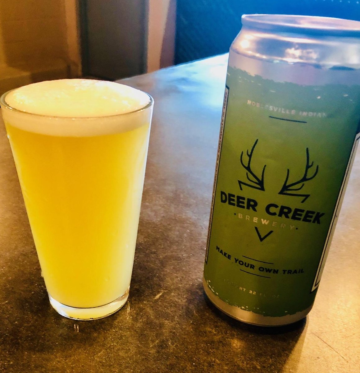 Start your weekend off right with our newest beer Hazy Amie! A New England Wheat double dry hopped with a sharp citra finish great for warm weather. This Friday and Saturday we are doing $5 crowlers to help fill your ice chest up for the race!! #INDY500