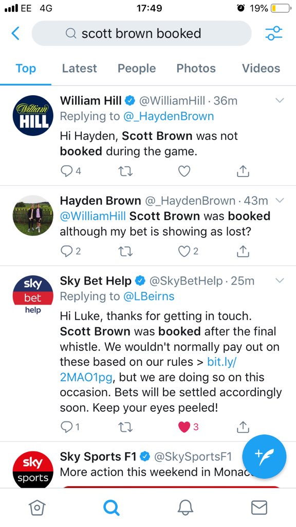 Pos20191's tweet photo. @WilliamHill @_HaydenBrown https://t.co/7TaMkCZeoc