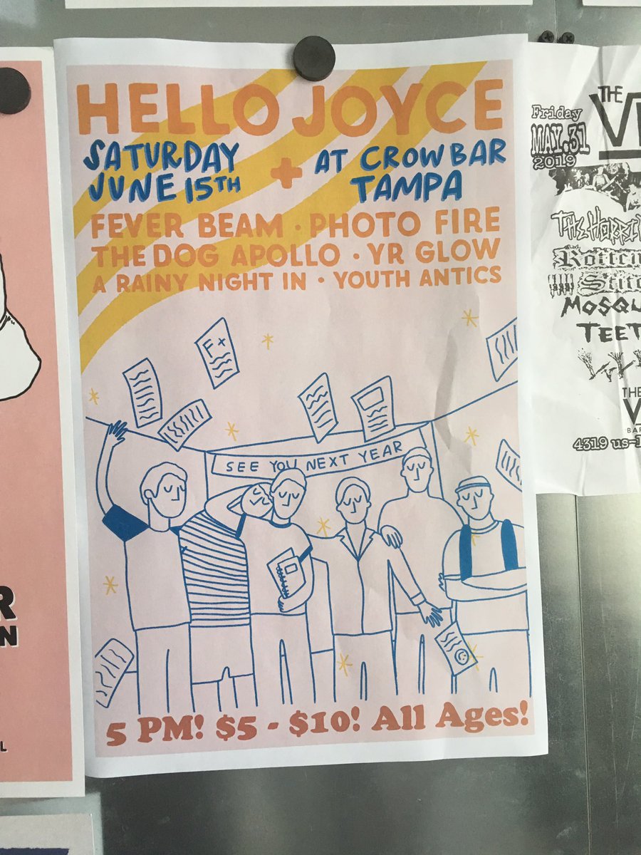 backpacks down, pitchforks up #schoolsout #tampa #4eva one month 6/15/19 til the ultimate summer shin dig! ☝️ticket link in bio
🎨: cactusandbones