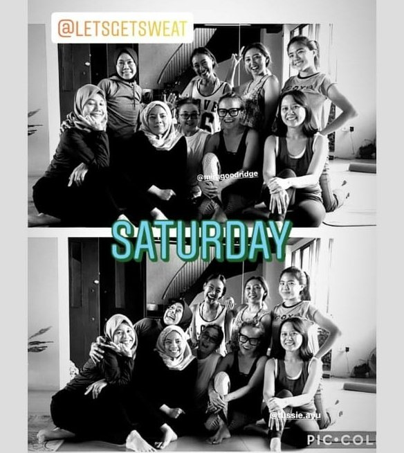 Setiap ikut kelas yoga, guru saya meletakkan tangan di depan dahi, this is 2 remind us 2 always think good. Lalu dia letakkan tangan di depan mulut, this is 2 remind us 2 always say anything good. Lalu dia letakkan tangan di depan dada, this is 2 remind us 2 always have a good ❤️