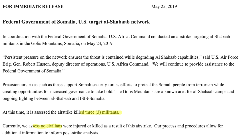 Meanwhile in Somalia3 KIA