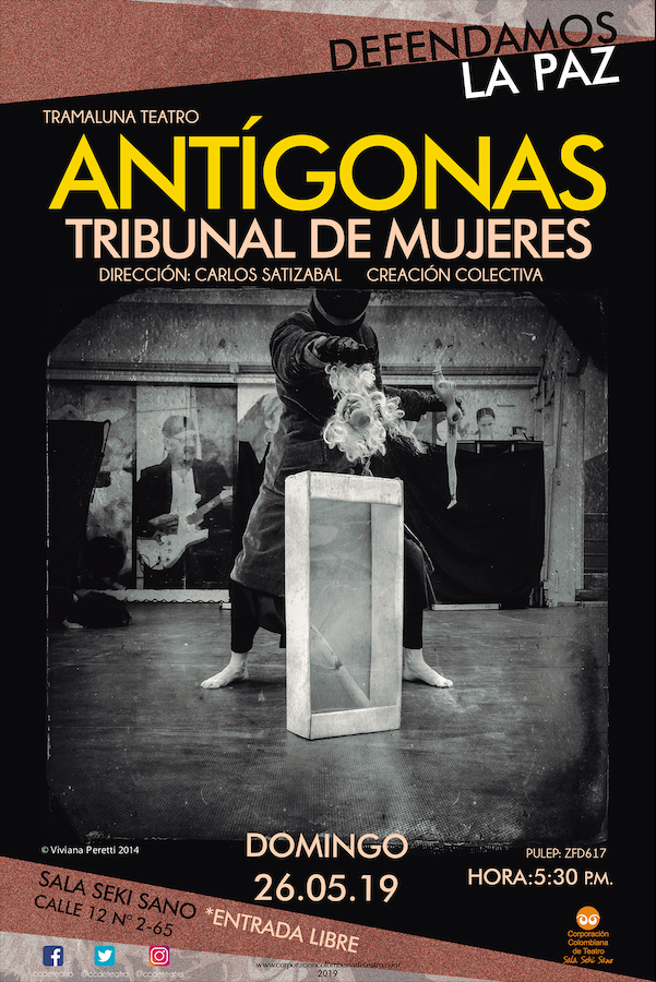CCdeTeatro's tweet photo. #DefendamosLaPaz con teatro 

3 obras de teatro con entrada libre. Antígonas Tribunal de Mujeres, Memoria y Manuela No Viene Esta Noche. #SalaSekiSano. 

Conoce más las obras en >>  https://t.co/ZQioBxgSG0
@CCdeTeatro https://t.co/lJ7VZxiOSn