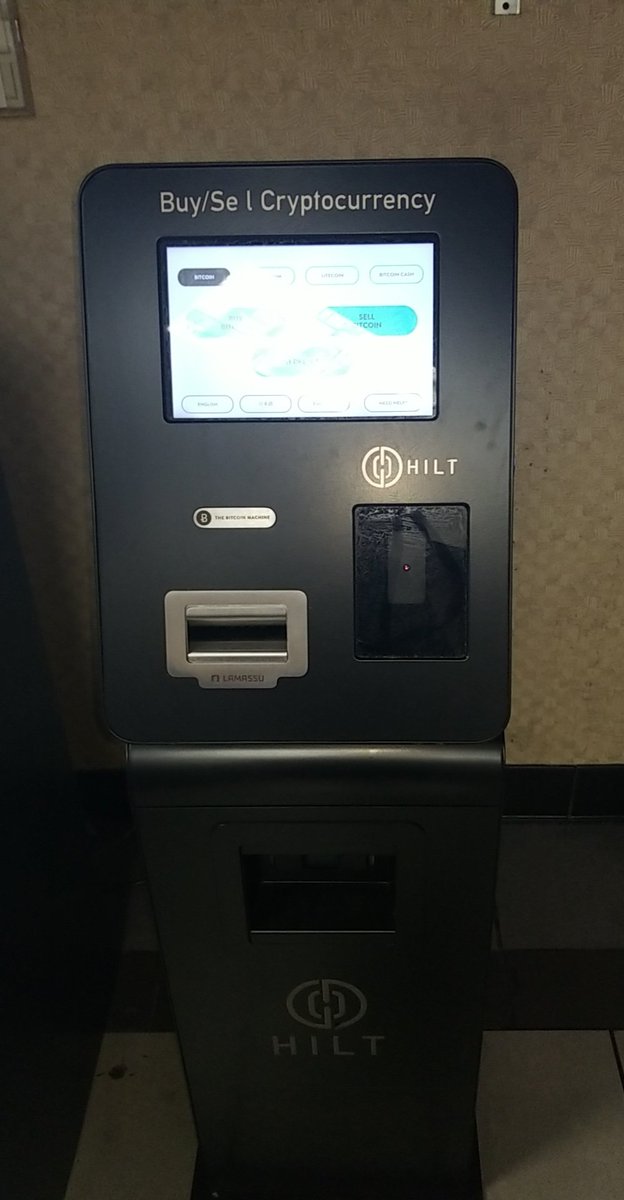 CryptoAudiKing's tweet image. Came to Vegas for vacation and saw this #BitcoinMachine #BtcATM #BITCOIN