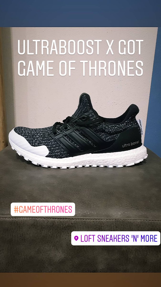 LoftMontecatini's tweet photo. Adidas Ultraboost X Game Of Thrones

#got #GameOfThrones https://t.co/vN17MWXAFA