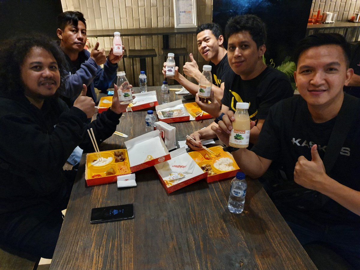 Great time with ROCK member