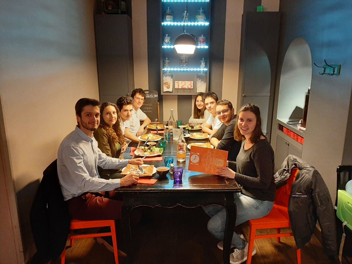ImagineConseil's tweet photo. Petit repas qui clôture l'audit dans la bonne humeur ! Merci aux auditeurs et à toute l'équipe pour le travail fourni 💪 #WeAreJE https://t.co/mX6oE77ffq