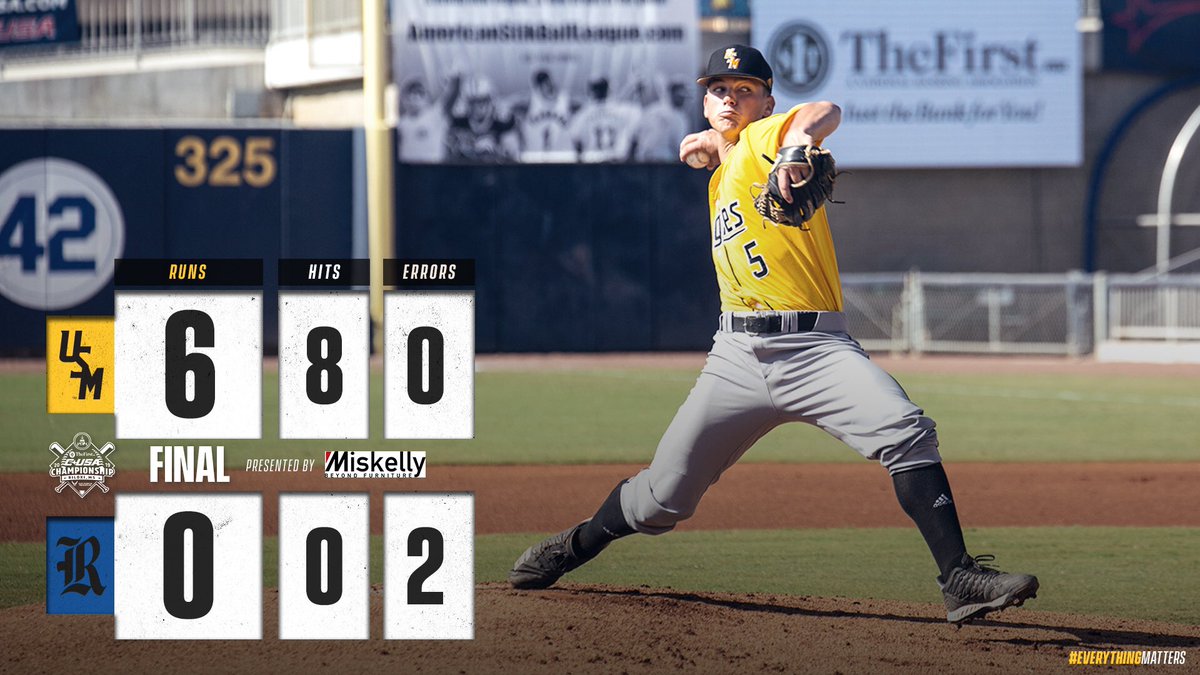 SouthernMissBSB's tweet photo. FINAL | Complete DOMINANCE on the diamond. 😤

Championship Sunday, we meet again! #SMTTT https://t.co/bq9U8Clv06